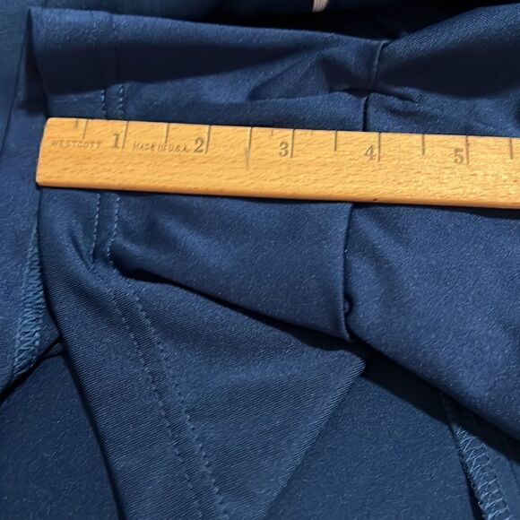 Lady Hagan Navy Blue Bon Voyage Nautical Zipper Golf Skort Size 12 - Picture 14 of 14